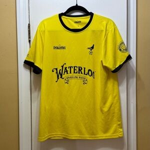 Yellow NYC Soccer Footy Men's Jersey! EUC